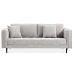 Jolie 3 Seater Sofa Fabric Uplholstered Lounge Couch - Quartz - Furniture > Sofas