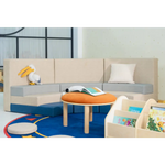Jooyes Kids 4 Colour Round Velvet Ottoman Set of 4 - Baby & Kids > Baby & Kid’s Toys > Pretend Play