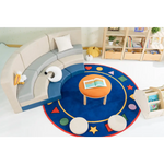 Jooyes Kids 4 Colour Round Velvet Ottoman Set of 4 - Baby & Kids > Baby & Kid’s Toys > Pretend Play