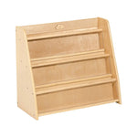 Jooyes Single Side Toddler Bookcase With Transparent Acrylic Board - Furniture > Dining > Buffets & Sideboards