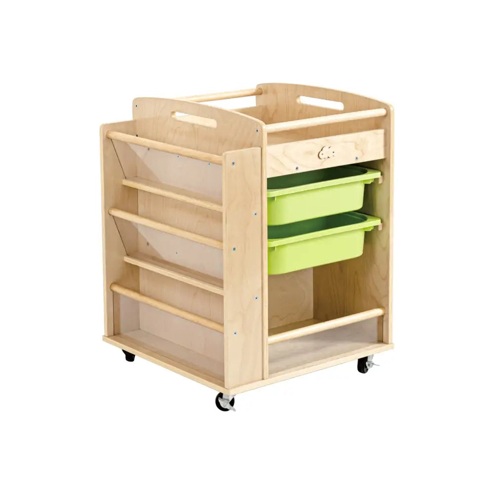 Jooyes Wooden Art Craft Material Storage Trolley - Furniture > Dining > Kitchen & Dining Trolleys
