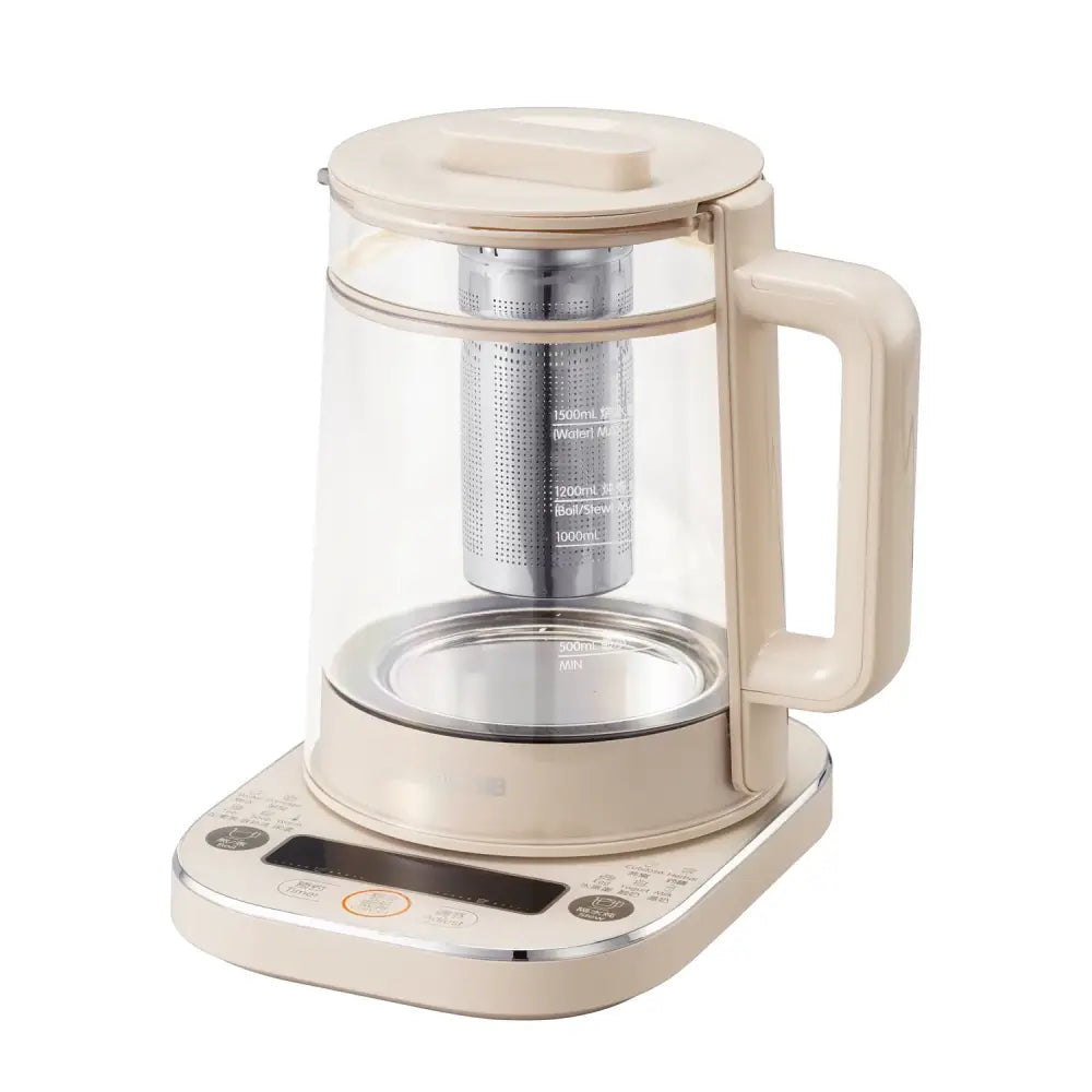Joyoung Eletric Glass Kettle Set with stewing pot Tea Basket egg holder 1.5L - Appliances > Kitchen Appliances > Kettles