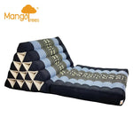 Jumbo 1 FOLD Thai Triangle Pillow Mat BlueEle - Home & Garden > Decor