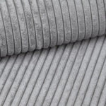 Jumbo Cord Beanbag Chair Cover Unfilled Large Bean Bag - Grey - Furniture > Office
