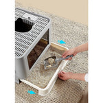 Jumbo Hooded Cat Litter Box Tray Pet Kitty Toilet for Large Cats w Hair Grooming - Pet Care > Cleaning & Maintenance >