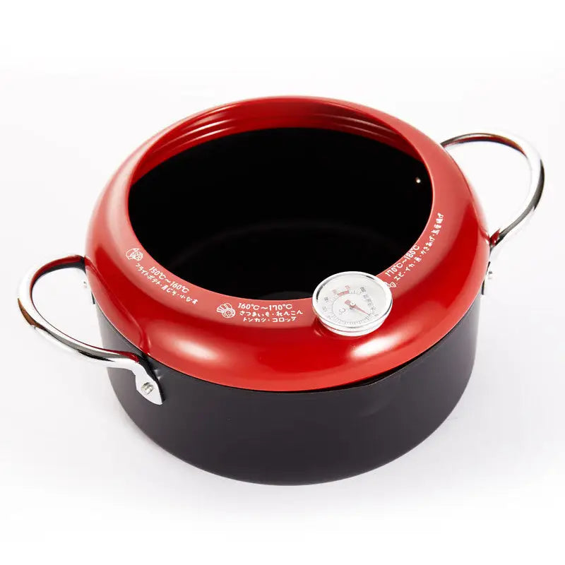 Justcook 20cm JSHS-YZG0120-3 Double Handle Fryer Pot - Home & Garden > Kitchenware