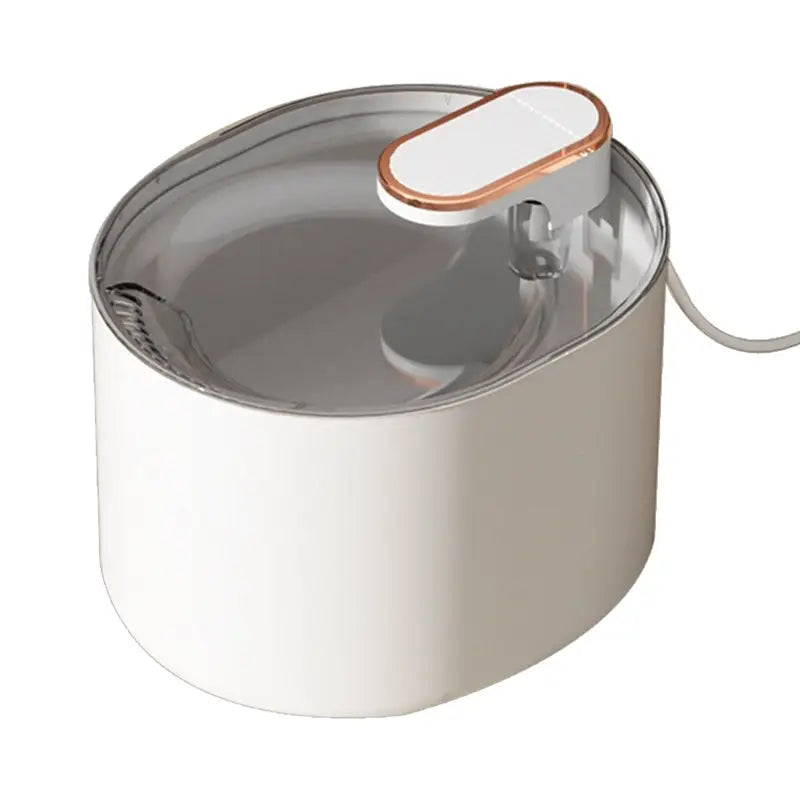 JY Pet Automatic Cat Water Fountain 3L - White - Home & Garden > Kitchenware