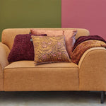 KAAT Amsterdam Jits Dark Red Square Filled Cushion 45cm x 45cm - Home & Garden > Decor > Cushions & Throws
