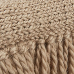 KAAT Amsterdam Jonine Sand Square Filled Cushion 45cm x 45cm - Home & Garden > Decor > Cushions & Throws