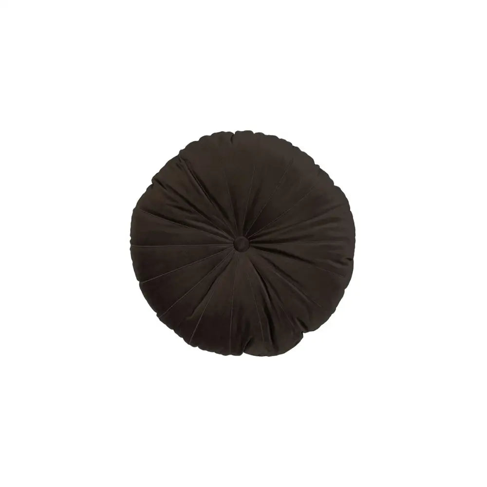 KAAT Amsterdam Mandarin Brown Round Filled Cushion 40cm Diameter - Home & Garden > Decor > Cushions & Throws