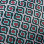 KAAT Amsterdam Meja Green Reversible Oblong Filled Cushion 30cm x 50cm - Home & Garden > Decor > Cushions & Throws