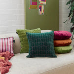 KAAT Amsterdam Sage Green Square Filled Cushion 43cm x 43cm - Home & Garden > Decor > Cushions & Throws