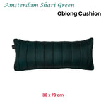 KAAT Amsterdam Shari Green Oblong Filled Cushion 30cm x 70cm - Home & Garden > Decor > Cushions & Throws