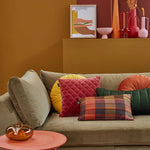 KAAT Amsterdam Shari Green Oblong Filled Cushion 30cm x 70cm - Home & Garden > Decor > Cushions & Throws