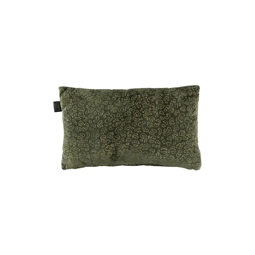 KAAT Amsterdam Spartan Green Animal Print Oblong Filled Cushion 30cm x 50cm - Home & Garden > Decor > Cushions & Throws