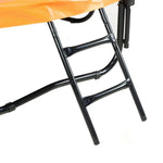 Kahuna 16ft Outdoor Trampoline Kids Children With Safety Enclosure Pad Mat Ladder Basketball Hoop Set - Orange - Baby &