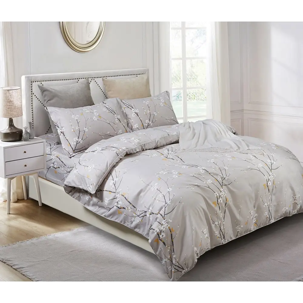 Kaito King Size Duvet Quilt Cover Set - Home & Garden > Bedding > Duvet Covers