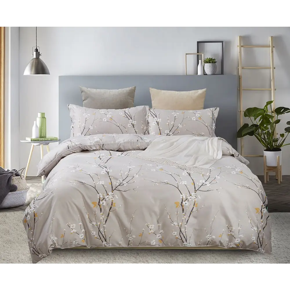 Kaito Queen Size Duvet Quilt Cover Set - Home & Garden > Bedding > Duvet Covers