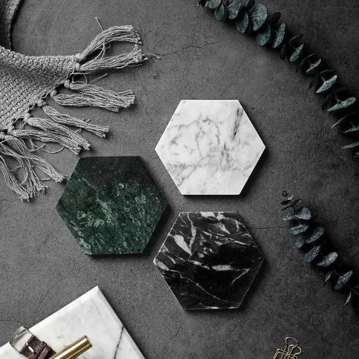 Kalalin Marble Coaster green - Home & Garden > Decor