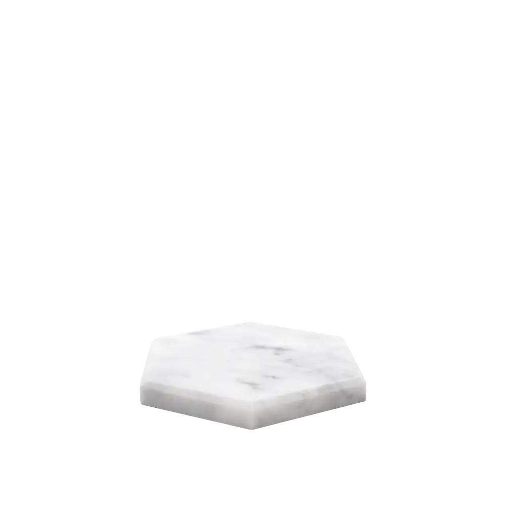 Kalalin Marble Coaster white - Home & Garden > Decor