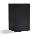 Kate 4 Seater Black Column Dining Table - Furniture > Dining