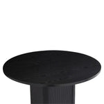Kate 4 Seater Black Column Dining Table - Furniture > Dining