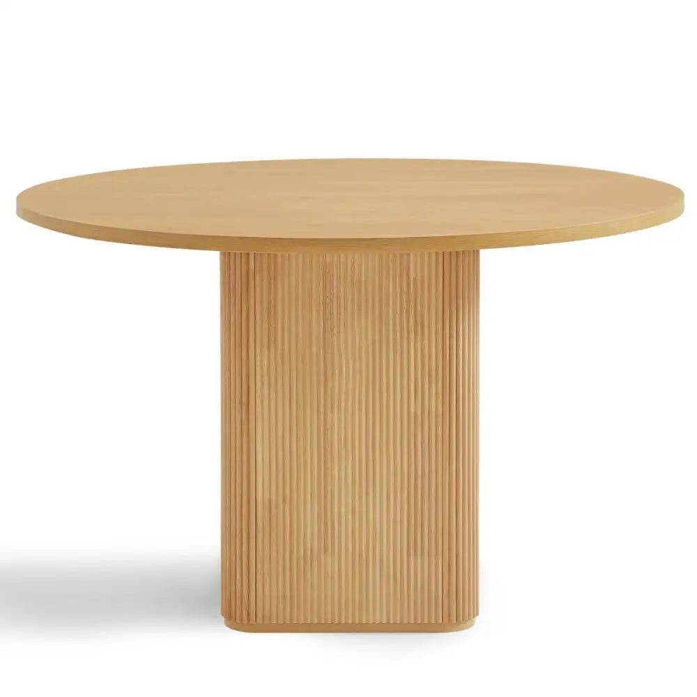 Kate 4 Seater Column Dining Table in Natural - Furniture > Dining