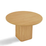 Kate 4 Seater Column Dining Table in Natural - Furniture > Dining