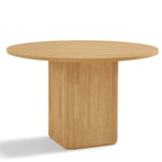 Kate 4 Seater Column Dining Table in Natural - Furniture > Dining