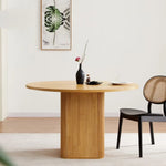 Kate 4 Seater Column Dining Table in Natural - Furniture > Dining