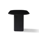 Kate 6 Seater Black Column Dining Table - Furniture > Dining