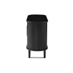 Kate Black Column Wooden Sideboard Table - Furniture > Living Room