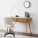 Kate Column Desk in Natural - Furniture > Office