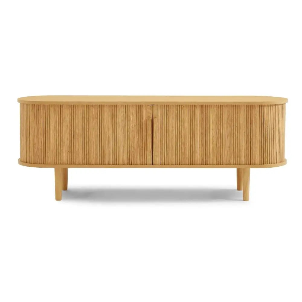Kate Column TV Stand in Natural 160cm - Furniture > Living Room