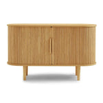 Kate Column Wooden Sideboard Table in Natural - Furniture > Living Room