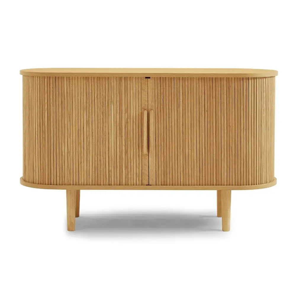 Kate Column Wooden Sideboard Table in Natural - Furniture > Living Room