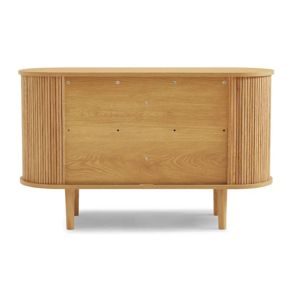 Kate Column Wooden Sideboard Table in Natural - Furniture > Living Room