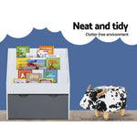 Keezi 3 Tiers Kids Bookshelf Magazine Rack Children Bookcase Organiser Storage - Baby & Kids > Kid’s Furniture