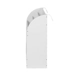 Keezi 3 Tiers Kids Bookshelf Magazine Shelf Organiser Bookcase Display White - Baby & Kids > Kid’s Furniture