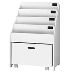 Keezi 4 Tiers Kids Bookshelf Storage Organiser Children Bookcase Drawers Display - Baby & Kids > Kid’s Furniture