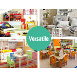 Keezi 5 Tiers Kids Bookshelf Magazine Shelf Organiser Bookcase Display Rack - Baby & Kids > Kid’s Furniture