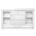 Keezi Baby Changing Table Diaper Station Drawers Chest Nursery Furniture - Baby & Kids > Kid’s Furniture