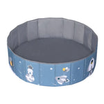 Keezi Kids Ball Pool Pit Toddler Play Foldable Child Playhouse Storage Bag Blue - Home & Garden > Pool & Accessories