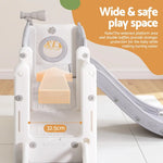 Keezi Kids Slide Swing Set Ball Hoop Rings Football Outdoor Toys - Baby & Kids > Baby & Kid’s Toys > Outdoor Play