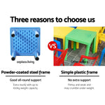 Keezi Kids Table Plastic Square Activity Study Desk 60X60CM - Baby & Kids > Kid’s Furniture