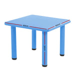 Keezi Kids Table Plastic Square Activity Study Desk 60X60CM - Baby & Kids > Kid’s Furniture
