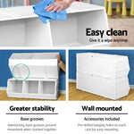 Keezi Kids Toy Box Bookshelf Storage Bookcase Organiser Display Stackable - Baby & Kids > Kid’s Furniture