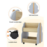 Keezi Kids Toy Box Bookshelf Storage Bookcase Organiser Display Shelf - Baby & Kids > Kid’s Furniture