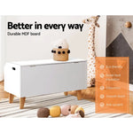 Keezi Kids Toy Box Chest Bookshelf Storage Children Bookcase Organiser Display - Baby & Kids > Kid’s Furniture