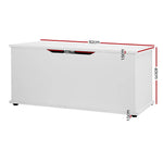 Keezi Kids Toy Box Chest Children Container Storage Clothes Organiser - Baby & Kids > Kid’s Furniture